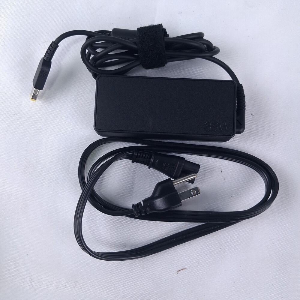 Lenovo 65W AC Adapter Charger Slim Tip ADLX65NLC3A 45N0257 Laptop